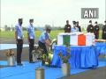 Chopper crash: Mortal remains of Lance Naik B Sai Teja reaches Bengaluru's Yelahanka Air Force Base - Hindi News | Chopper crash: Mortal remains of Lance Naik B Sai Teja reaches Bengaluru's Yelahanka Air Force Base | Latest national News at Lokmattimes.com