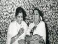 Lata Mangeshkar shares throwback picture as she extends birthday wishes to Asha Bhosle - Hindi News | Lata Mangeshkar shares throwback picture as she extends birthday wishes to Asha Bhosle | Latest entertainment News at Lokmattimes.com