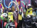 Tibetans' bike rally arrives in Dharamshala demanding boycott of Beijing Winter Olympics - Hindi News | Tibetans' bike rally arrives in Dharamshala demanding boycott of Beijing Winter Olympics | Latest international News at Lokmattimes.com