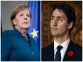 Trudeau, Merkel discuss situation on Russian border, relations with China - Hindi News | Trudeau, Merkel discuss situation on Russian border, relations with China | Latest international News at Lokmattimes.com