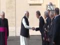PM Modi arrives in Vatican City to meet Pope Francis ahead of G20 Summit - Hindi News | PM Modi arrives in Vatican City to meet Pope Francis ahead of G20 Summit | Latest international News at Lokmattimes.com