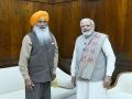 PM Modi meets Akali Dal (Sanyukt) chief Sukhdev Singh Dhindsa, praises his passion for Punjab's progress - Hindi News | PM Modi meets Akali Dal (Sanyukt) chief Sukhdev Singh Dhindsa, praises his passion for Punjab's progress | Latest national News at Lokmattimes.com