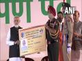 PM Modi enrolls as 1st member of NCC Alumni Association in Jhansi - Hindi News | PM Modi enrolls as 1st member of NCC Alumni Association in Jhansi | Latest national News at Lokmattimes.com