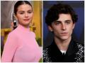 Selena Gomez chats with Timothee Chalamet while he's in line to vote - Hindi News | Selena Gomez chats with Timothee Chalamet while he's in line to vote | Latest entertainment News at Lokmattimes.com