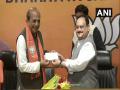 Nadda praises Dinesh Trivedi, says now 'right man in right party' - Hindi News | Nadda praises Dinesh Trivedi, says now 'right man in right party' | Latest politics News at Lokmattimes.com