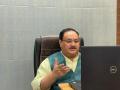 Nadda interacts with party leaders of poll-bound Bihar, discusses COVID-19 situation - Hindi News | Nadda interacts with party leaders of poll-bound Bihar, discusses COVID-19 situation | Latest national News at Lokmattimes.com