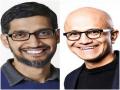 Microsoft Chairman Satya Nadella, Alphabet CEO Sundar Pichai to be conferred with Padma Bhushan - Hindi News | Microsoft Chairman Satya Nadella, Alphabet CEO Sundar Pichai to be conferred with Padma Bhushan | Latest international News at Lokmattimes.com