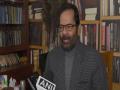 Congress starts recalling Hindu epics when polls are around the corner: Mukhtar Abbas Naqvi - Hindi News | Congress starts recalling Hindu epics when polls are around the corner: Mukhtar Abbas Naqvi | Latest politics News at Lokmattimes.com