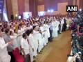 Maharashtra: MLAs of Congress-NCP-Shiv Sena take pledge, say 'will not get lured' - Hindi News | Maharashtra: MLAs of Congress-NCP-Shiv Sena take pledge, say 'will not get lured' | Latest national News at Lokmattimes.com