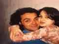 Bobby Deol shares unseen wedding pictures commemorating 25th marriage anniversary - Hindi News | Bobby Deol shares unseen wedding pictures commemorating 25th marriage anniversary | Latest entertainment News at Lokmattimes.com