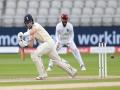 Manchester Test: Ollie Pope shows resistance against West Indies pacers on day one - Hindi News | Manchester Test: Ollie Pope shows resistance against West Indies pacers on day one | Latest cricket News at Lokmattimes.com
