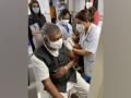 Union Tourism Minister Prahlad Patel inoculated in 2nd phase of COVID-19 vaccination drive - Hindi News | Union Tourism Minister Prahlad Patel inoculated in 2nd phase of COVID-19 vaccination drive | Latest national News at Lokmattimes.com