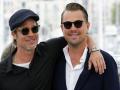 Brad Pitt impressed with Leonardo DiCaprio after working with him - Hindi News | Brad Pitt impressed with Leonardo DiCaprio after working with him | Latest entertainment News at Lokmattimes.com