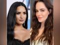 Demi Lovato slid into the DM's of 'Schitt's Creek' star Emily Hampshire - Hindi News | Demi Lovato slid into the DM's of 'Schitt's Creek' star Emily Hampshire | Latest entertainment News at Lokmattimes.com