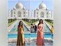 Yami Gautam, Nimrat Kaur visit Taj Mahal amid 'Dasvi' promotion - Hindi News | Yami Gautam, Nimrat Kaur visit Taj Mahal amid 'Dasvi' promotion | Latest entertainment News at Lokmattimes.com