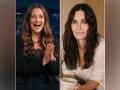 Drew Barrymore asked Courteney Cox for advice during pregnancy scare - Hindi News | Drew Barrymore asked Courteney Cox for advice during pregnancy scare | Latest entertainment News at Lokmattimes.com