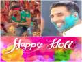 B-town celebrities share Holi greetings on social media - Hindi News | B-town celebrities share Holi greetings on social media | Latest entertainment News at Lokmattimes.com