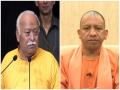 UP CM Yogi Adityanath meets RSS chief Mohan Bhagwat in Gorakhpur - Hindi News | UP CM Yogi Adityanath meets RSS chief Mohan Bhagwat in Gorakhpur | Latest national News at Lokmattimes.com