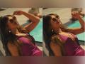 Priyanka sizzles in purple swimsuit, spends some 'Me Time' by pool - Hindi News | Priyanka sizzles in purple swimsuit, spends some 'Me Time' by pool | Latest entertainment News at Lokmattimes.com