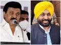 Stalin extends greetings to Bhagwant Mann for taking oath as Punjab CM - Hindi News | Stalin extends greetings to Bhagwant Mann for taking oath as Punjab CM | Latest national News at Lokmattimes.com