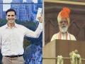 Akshay Kumar lauds PM Modi for making 'menstruation a mainstream topic' during I-day speech - Hindi News | Akshay Kumar lauds PM Modi for making 'menstruation a mainstream topic' during I-day speech | Latest entertainment News at Lokmattimes.com