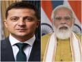 Ukraine President Zelenskyy dials PM Modi, urges for India's political support in UNSC against Russia - Hindi News | Ukraine President Zelenskyy dials PM Modi, urges for India's political support in UNSC against Russia | Latest international News at Lokmattimes.com