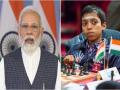 Proud of Praggnanandhaa's accomplishment of winning against Carlsen: PM Modi - Hindi News | Proud of Praggnanandhaa's accomplishment of winning against Carlsen: PM Modi | Latest other-sports News at Lokmattimes.com
