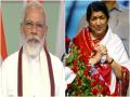PM Modi wishes Lata Mangeshkar on her 92nd birthday - Hindi News | PM Modi wishes Lata Mangeshkar on her 92nd birthday | Latest entertainment News at Lokmattimes.com