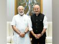 Anupam Kher meets PM Modi, shares social media post in his praise - Hindi News | Anupam Kher meets PM Modi, shares social media post in his praise | Latest entertainment News at Lokmattimes.com