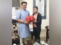 Here's what Kiren Rijiju said to avoid boxing with Mary Kom - Hindi News | Here's what Kiren Rijiju said to avoid boxing with Mary Kom | Latest international News at Lokmattimes.com