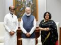 PM Modi wishes good health to Rajinikanth on his 71st birthday - Hindi News | PM Modi wishes good health to Rajinikanth on his 71st birthday | Latest entertainment News at Lokmattimes.com