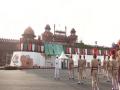 Days ahead of Independence Day, full dress rehearsals held at Red Fort - Hindi News | Days ahead of Independence Day, full dress rehearsals held at Red Fort | Latest national News at Lokmattimes.com