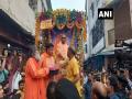 Adityanath takes part in 'Holika Dahan' in Gorakhpur - Hindi News | Adityanath takes part in 'Holika Dahan' in Gorakhpur | Latest national News at Lokmattimes.com