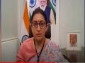 Union Minister Smriti Irani highlights PM Modi's vision of empowering women across all levels - Hindi News | Union Minister Smriti Irani highlights PM Modi's vision of empowering women across all levels | Latest international News at Lokmattimes.com