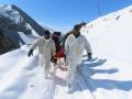 J-K: Chinar Corps evacuate woman to hospital from snow-bound Baraub - Hindi News | J-K: Chinar Corps evacuate woman to hospital from snow-bound Baraub | Latest national News at Lokmattimes.com