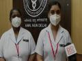 Elated, memorable moment, say nurses after administering 2nd COVID-19 jab to PM Modi - Hindi News | Elated, memorable moment, say nurses after administering 2nd COVID-19 jab to PM Modi | Latest national News at Lokmattimes.com