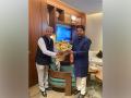 Anurag Thakur arrives in Dubai to participate in India Pavilion in Dubai Expo 2020 - Hindi News | Anurag Thakur arrives in Dubai to participate in India Pavilion in Dubai Expo 2020 | Latest international News at Lokmattimes.com
