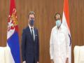 Serbian Foreign Minister calls on Vice President Naidu during India visit - Hindi News | Serbian Foreign Minister calls on Vice President Naidu during India visit | Latest international News at Lokmattimes.com