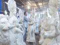 Ahead of Durga Puja, artisans say sale of idols getting lukewarm response in Hyderabad - Hindi News | Ahead of Durga Puja, artisans say sale of idols getting lukewarm response in Hyderabad | Latest national News at Lokmattimes.com