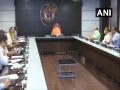 UP CM chairs COVID-19 meeting - Hindi News | UP CM chairs COVID-19 meeting | Latest national News at Lokmattimes.com