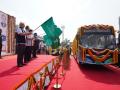 Delhi transport Minister flags off 100 CNG buses, 1 electric bus - Hindi News | Delhi transport Minister flags off 100 CNG buses, 1 electric bus | Latest national News at Lokmattimes.com