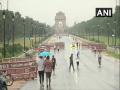 Delhi receives light rainfall - Hindi News | Delhi receives light rainfall | Latest national News at Lokmattimes.com