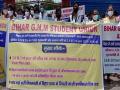 Bihar GNM students protest outside minister's residence demanding conduction of exams - Hindi News | Bihar GNM students protest outside minister's residence demanding conduction of exams | Latest national News at Lokmattimes.com