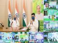 COVID-19: Naveen Patnaik lays foundation stone for Liquid Medical Oxygen storage, distribution plants in 7 districts - Hindi News | COVID-19: Naveen Patnaik lays foundation stone for Liquid Medical Oxygen storage, distribution plants in 7 districts | Latest national News at Lokmattimes.com