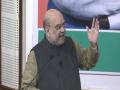 Not scared of vote bank politics of Opposition, we uprooted Article 370 despite opposition: Amit Shah - Hindi News | Not scared of vote bank politics of Opposition, we uprooted Article 370 despite opposition: Amit Shah | Latest politics News at Lokmattimes.com