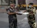 BSF exchanges sweets, greetings with BGB on Diwali eve - Hindi News | BSF exchanges sweets, greetings with BGB on Diwali eve | Latest national News at Lokmattimes.com