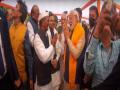 PM Modi interacts with prominent residents of Varanasi, seeks support in making UP 'economic power of country' - Hindi News | PM Modi interacts with prominent residents of Varanasi, seeks support in making UP 'economic power of country' | Latest national News at Lokmattimes.com