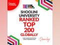 Shoolini among Top 200 Global Universities in THE world - Hindi News | Shoolini among Top 200 Global Universities in THE world | Latest business News at Lokmattimes.com