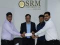 Maiden batch of SRM AP Students create record with incredible startup - Hindi News | Maiden batch of SRM AP Students create record with incredible startup | Latest business News at Lokmattimes.com