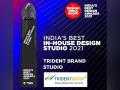 Trident Brand Studio declared 'India's Best In-House Design Studio' - Hindi News | Trident Brand Studio declared 'India's Best In-House Design Studio' | Latest business News at Lokmattimes.com
